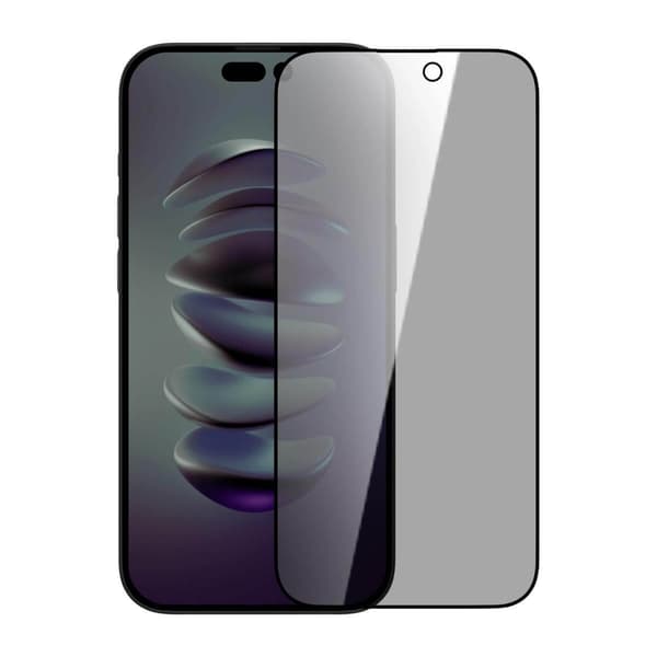 [1-PAKKAUS] Privacy-karkaistu lasinäytönsuoja iPhone 14 Pro Max Black