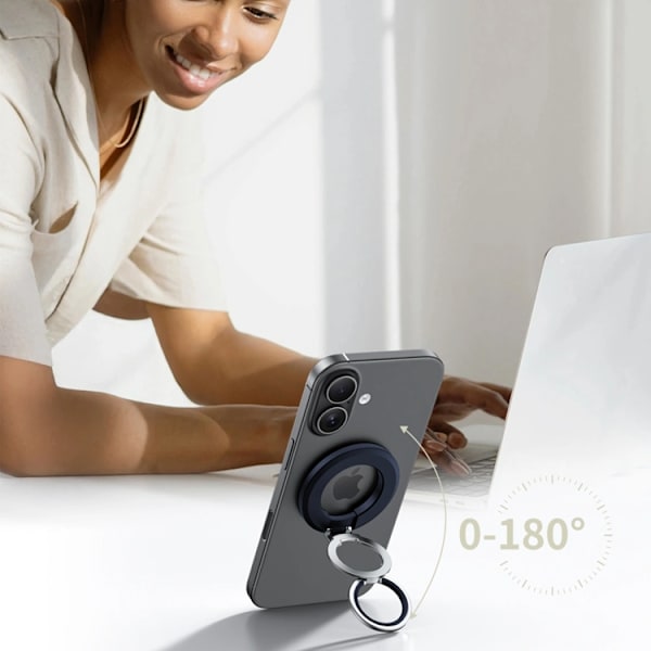 Tech-Protect Magsafe Magnetic Phone Ringhållare - Marinblå Blå