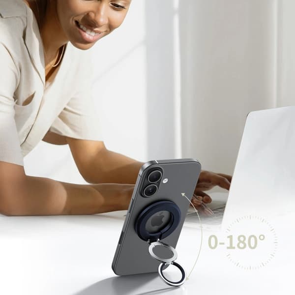 Tech-Protect Magsafe Magnetisk Telefonringeholder - Marineblå Blå