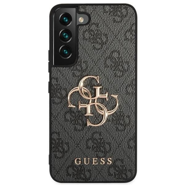 Guess Galaxy S24 Plus Mobilcover 4G Big Metal Logo - Sort Black