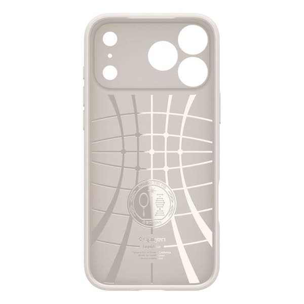 Spigen Mobilskal till iPhone 17 Pro Liquid Air - Natural Titanium Beige