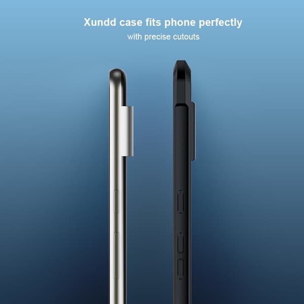 XUNDD Mobilskal till Google Pixel 8 Anti-Fingeravtryck Klar TPU