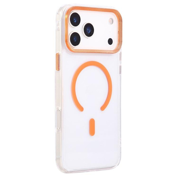 Mobilskal till iPhone 17 Pro MagSafe Texture Frame - Orange Orange