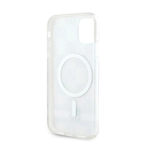 DKNY iPhone 11/XR Mobilskal Magsafe IML Checkered Mono Beige