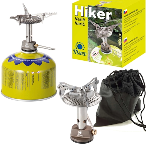 Meva Den Lättaste Turistkaminen För Gaspatroner HIKER 70gram 2.4kW
