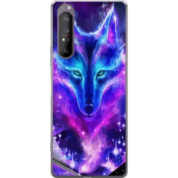 Mobilskal till Sony Xperia 1 II med Neon Varg