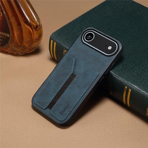 DENIOR Mobilskal till iPhone Air Elastic Korthållare - Blå Blå