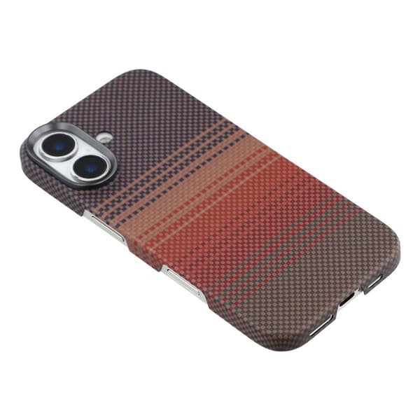 Mobilskal till iPhone 17 MagSafe Aramid Fiber Gradient - Gul Gul