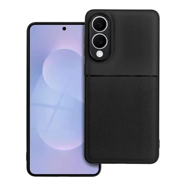 Telefontaske til Galaxy S25 Edge Noble - Sort Svart