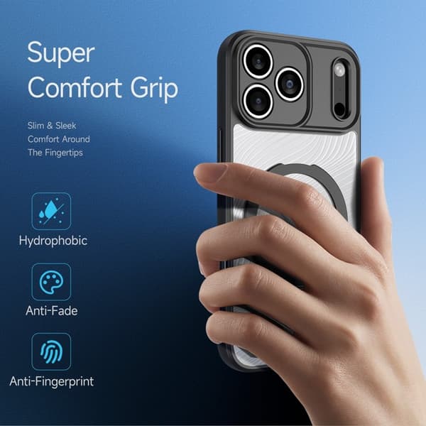 DUX DUCIS Aimo Series Mobilskal till iPhone 17 Pro Max - Svart