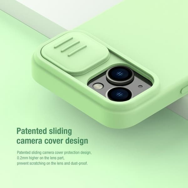 NILLKIN PC + Silikon Mobilskal för iPhone 14 Plus - Svart
