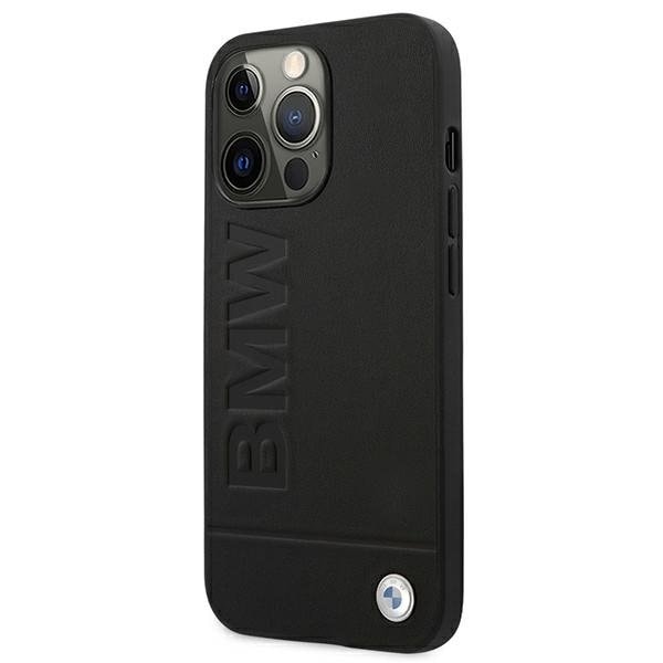 BMW Skal iPhone 13 Pro Max Signature Logo Imprint - Svart Svart