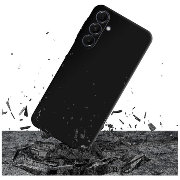 3MK Telefontaske til Galaxy A16 Matt Pro - Sort Svart