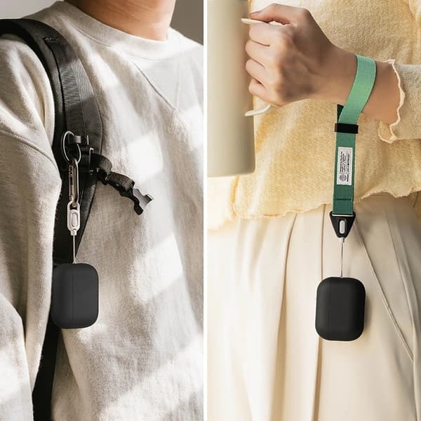 Ringke Apple Airpods Pro 3 Etui Silikone - Sort Svart