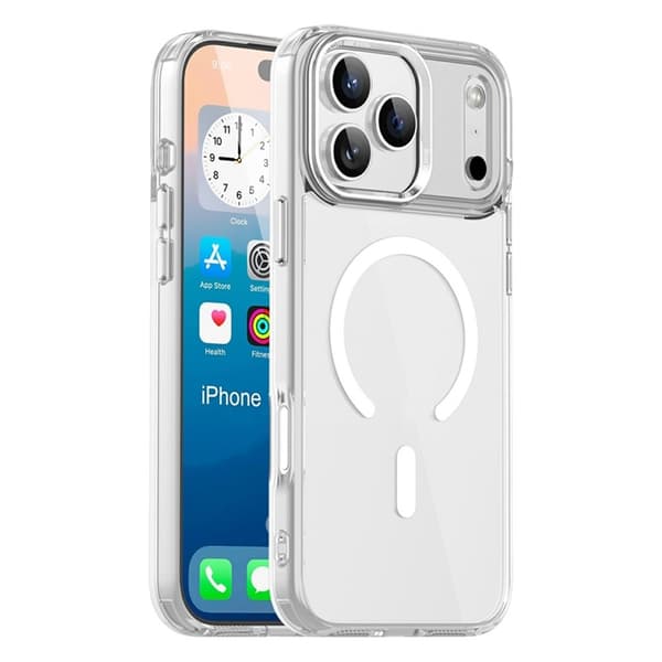 Mobilskal till iPhone 17 Pro Max MagSafe Transparent TPU+PC - Clear Transparent