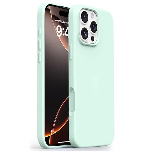 Mobilskal till iPhone 16 Pro MagSafe Ultra Thin Silikon Grön