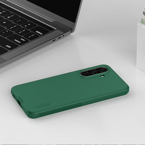Nillkin Mobilskal till Galaxy A36 5G Frosted Shield Pro - Grön Grön