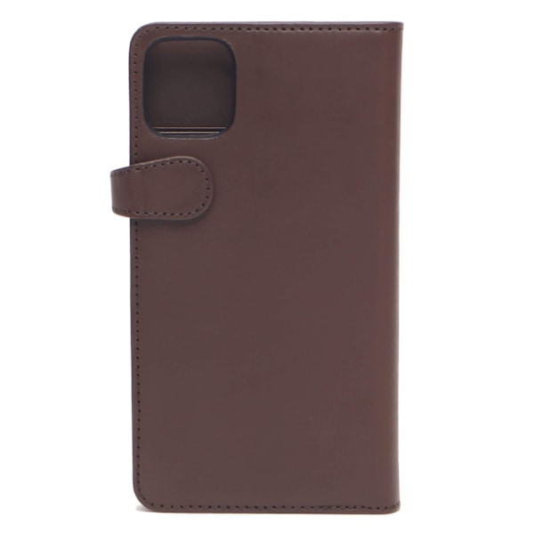BUFFALO äkta läder läder iPhone 11 Pro Max Plånboksfodral  - Brun Brun