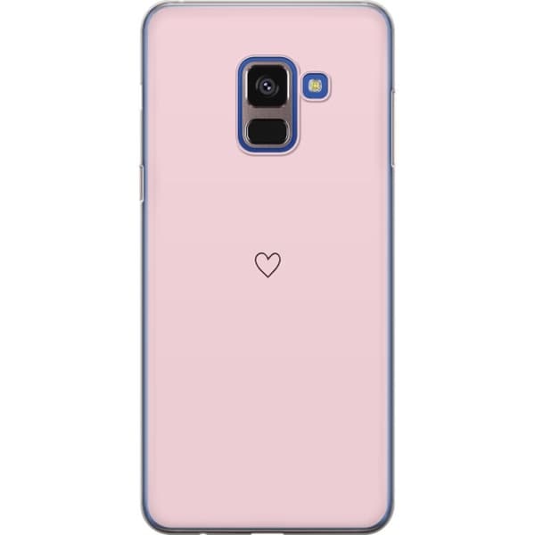 Mobilcover til Samsung Galaxy A8 (2018) med Lille Hjerte