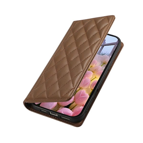 Plånboksfodral för Samsung Galaxy S26 Plus RFID Blocking - Brun