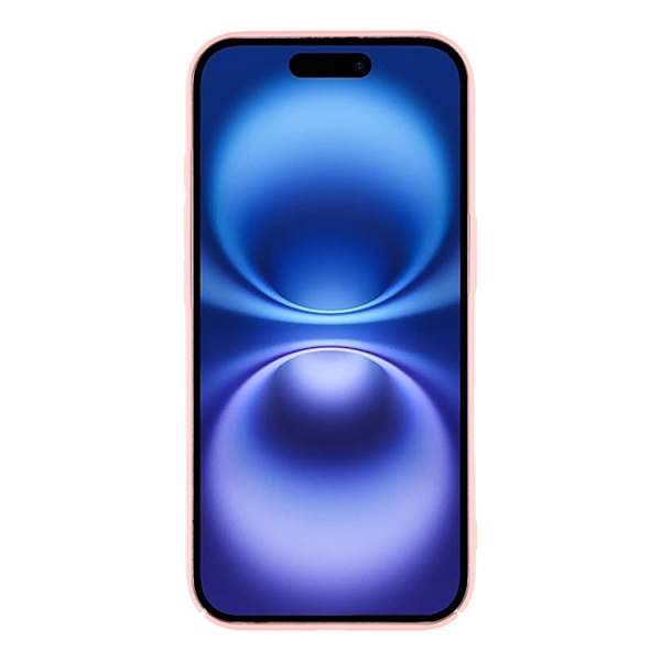 Mobilskal till iPhone 17 Skin-Touch Rubberized Hard PC - Rosa Rosa