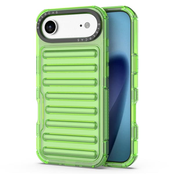 Mobilskal till iPhone Air Stripe Design Detachable - Grön Grön