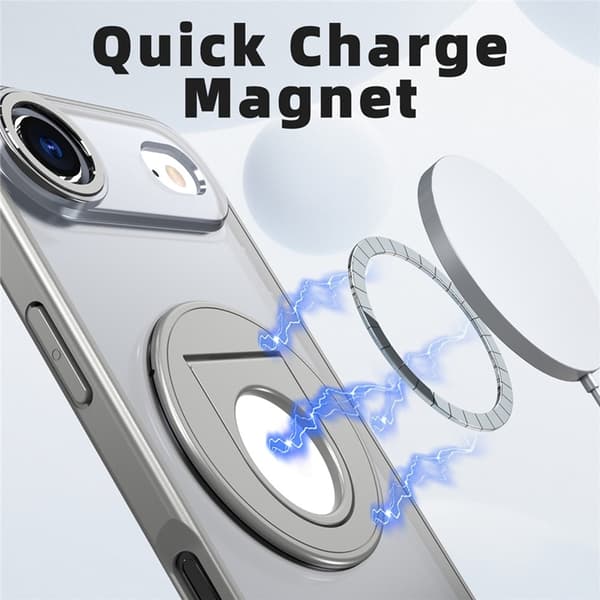 Mobilskal till iPhone Air MagSafe Rotating Kickstand - Grå Grå