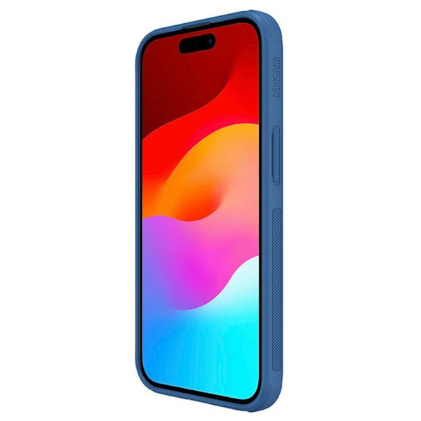 Nillkin iPhone 15 Plus Mobilskal Super Frosted Shield Pro Sort Blå