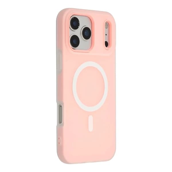 Mobilskal till iPhone 17 Pro Magsafe Frosted - Rosa Rosa