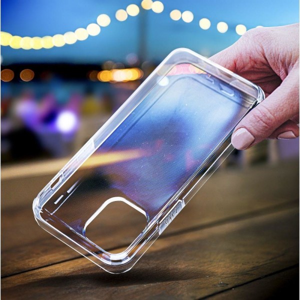 iPhone 12 Pro Max Shell kirkas 2 mm pehmeää muovia läpinäkyvä