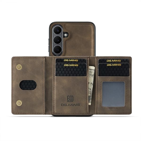 DG.MING M2 Series Mobilskal till Samsung Galaxy S25 FE Brun