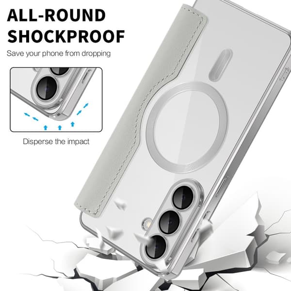 Mobilskal för Samsung Galaxy S26 Plus Magnetiskt RFID - Titangrå
