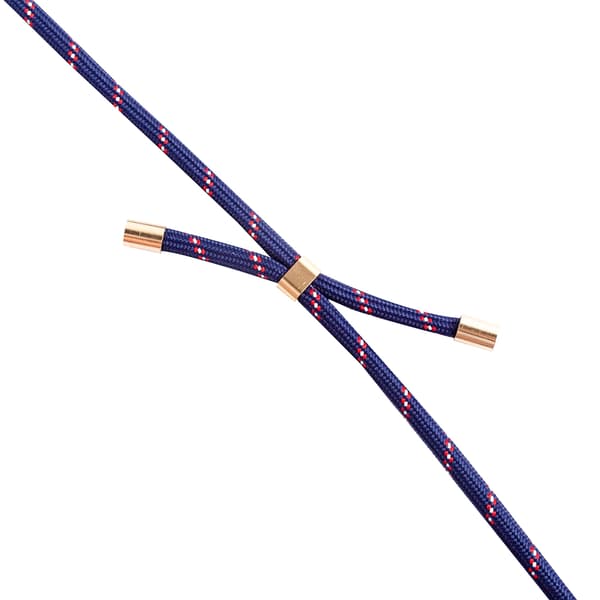 Boom Halsbandsrem Rope - Blå Stripes Blå