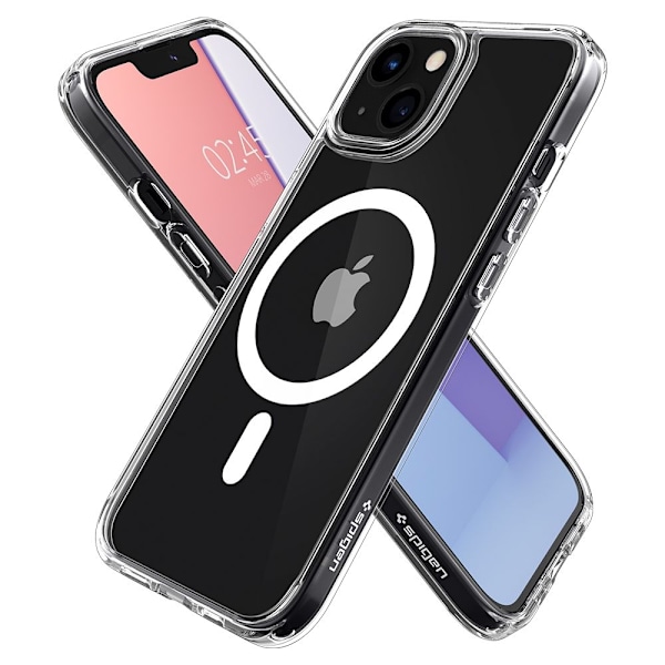Spigen Ultra Hybrid Magsafe Mobilskal iPhone 13 - Vit Vit