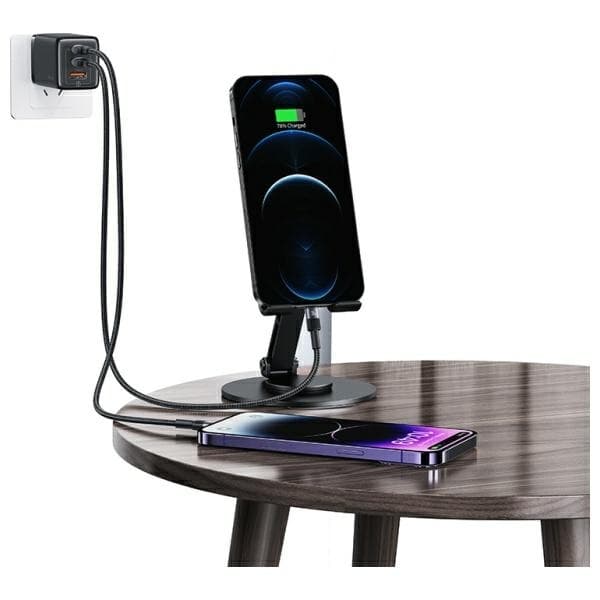 USAMS Kabel USB-C–Lightning 30W 1,2m SY-serie (US-SJ729) - Svart