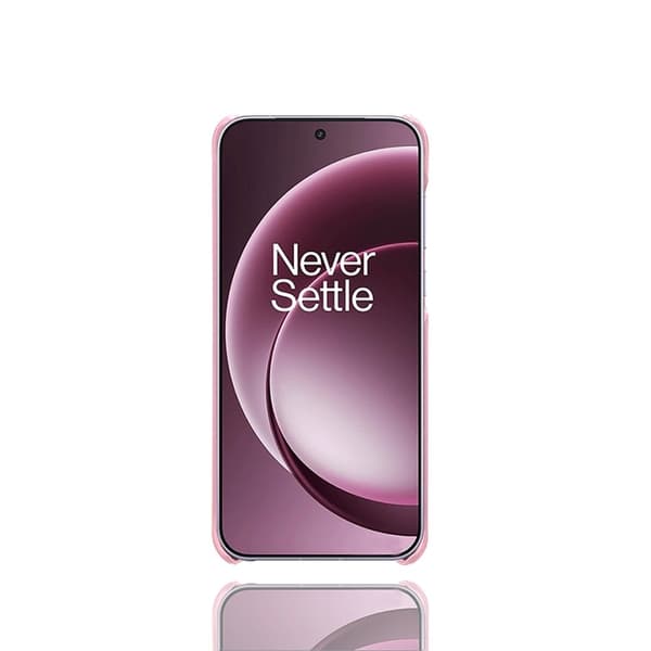Mobilskal till OnePlus 15 5G Calf Texture PU Läder Roséguld