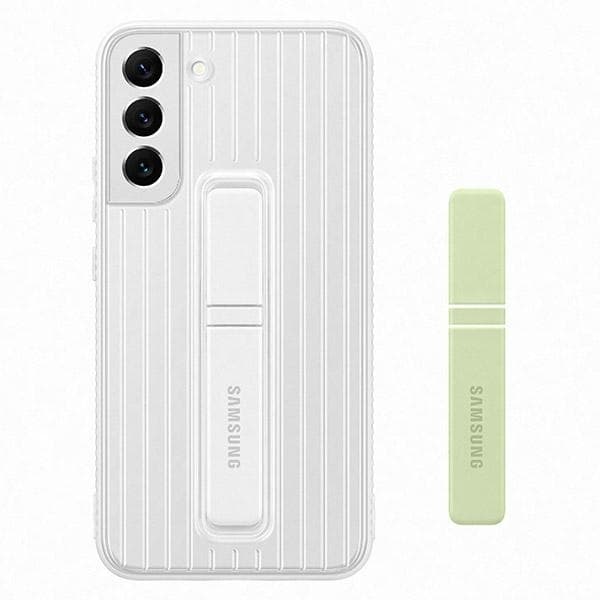 Mobilskal till Samsung Galaxy S22 Plus MagSafe Standing Cover - Vit
