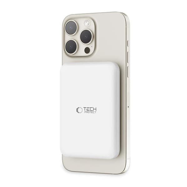 Magsafe Powerbank 5000mah PB10 LifeMag - Hvid Vit