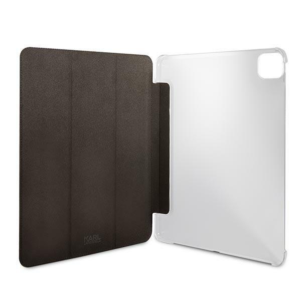 Karl Lagerfeld Saffiano Karl & Choupette etuier til iPad Pro 11 2021 Black