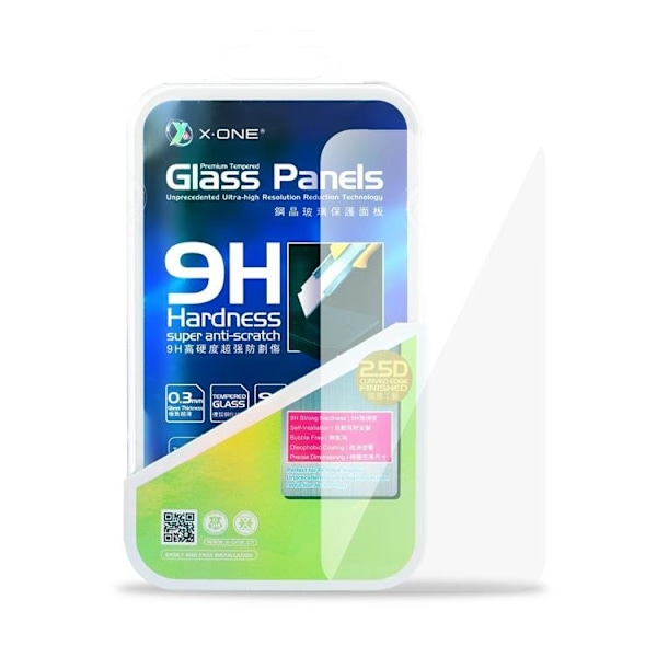 X-One iPhone 15 Pro Max Karkaistu lasinen näytönsuoja - Clear Transparent