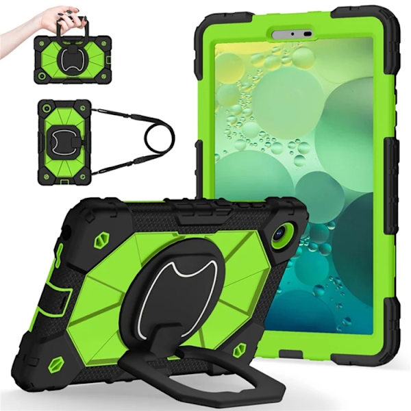 Lenovo Tab K9 Mobilskal Silikon Kickstand Grön