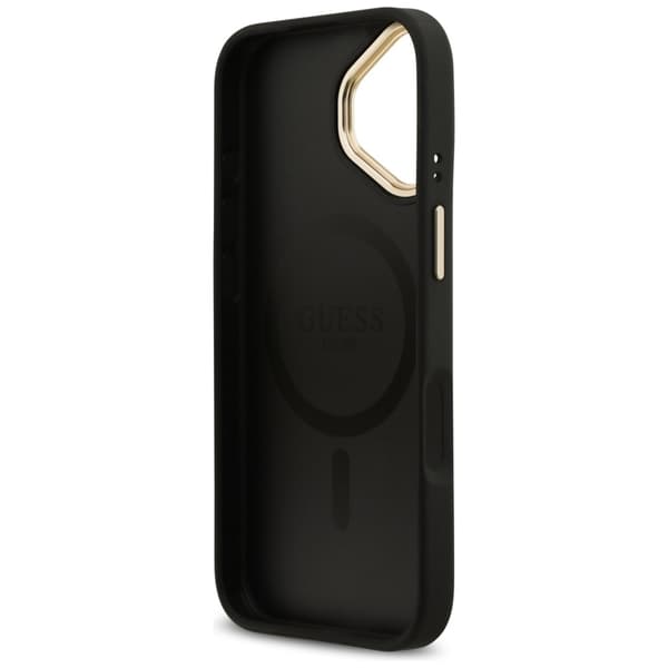 Guess Telefontaske til iPhone 17 Magsafe Stripe - Sort Svart