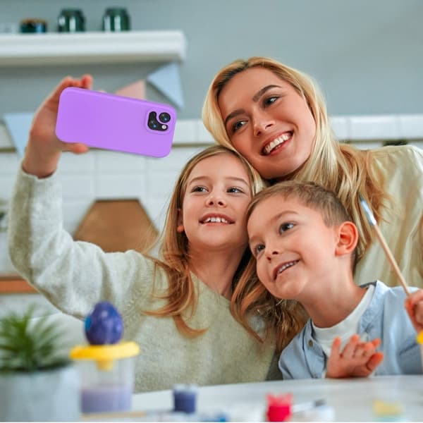 Mobilskal till iPhone 14/13 Shockproof EVA - Lila Lila
