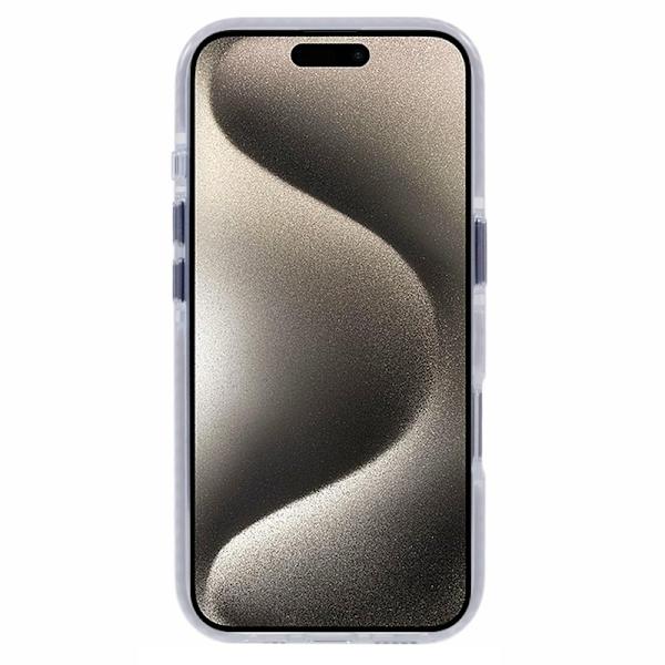 X-LEVEL Mobilskal till iPhone 16 Pro MagSafe TPU Gradient Vit