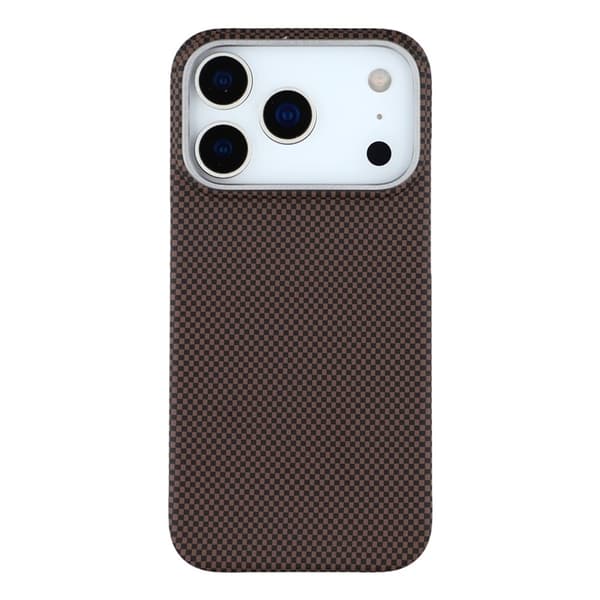 Mobilskal till iPhone 17 Pro Max MagSafe Carbon Fiber - Gilded Brun