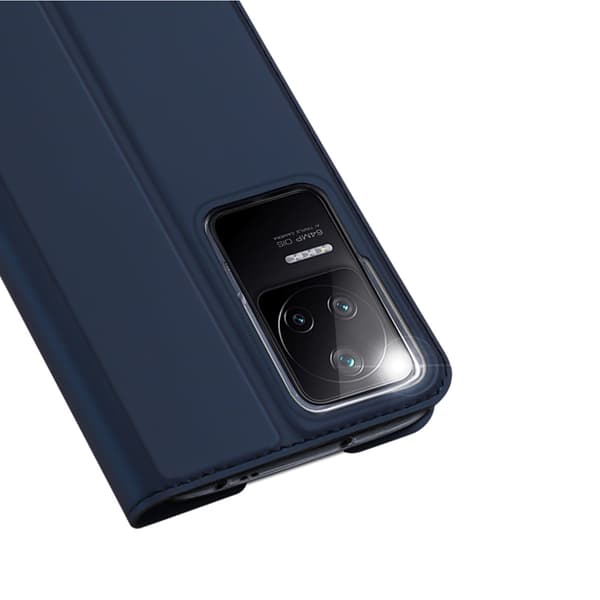 Dux Ducis Xiaomi Poco F4 5G Plånboksfodral Skin Series - Blå Blå