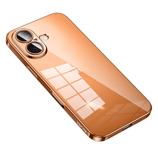 SULADA Mobilskal till iPhone 17 Ultra Thin Electroplated - Orange Orange