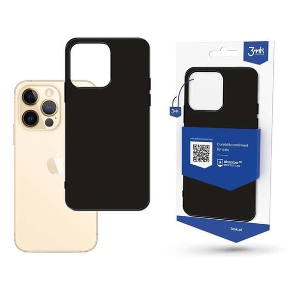3MK Mobilskal till iPhone 13 Pro Max Matte - Svart Svart