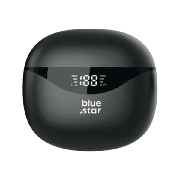 Blue Star Trådløse Øretelefoner TWS T60 - Sort Black