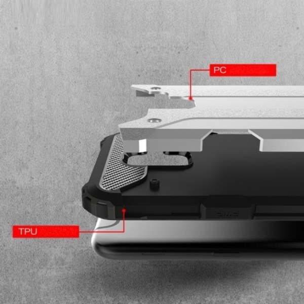 Hybrid Armor Mobilskal Samsung Galaxy A6 (2018) - Svart Svart